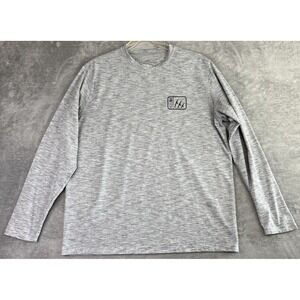 Fintech Shirt Mens M Gray Fishing Lightweight Camping Outdoor‎ Long Sleeve